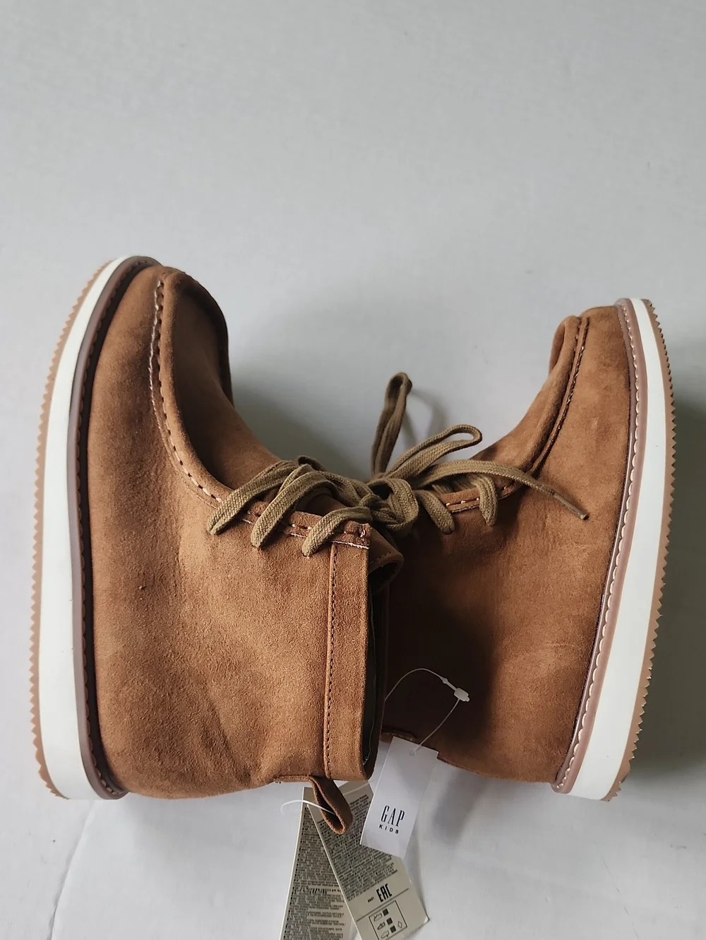 GAP Kids Tan Suede Chukka Boots